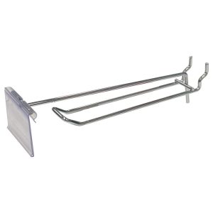 Loop Hook 6 inch with 2" flip scan tag