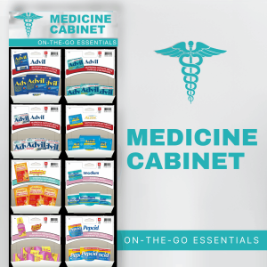 Medicine Cabinet Prepack Display