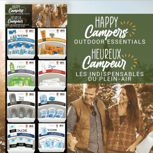 Camper Essentials Prepack Display