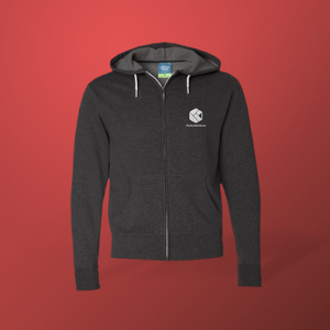 Unisex Full-Zip Hooded Sweatshirt