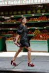Black Lusso Wrap Dress Elegant Womens Wrap Dress