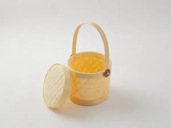 Mini Bamboo Basket