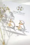 "Gold Bee" | 24K Bee Hoop Earrings