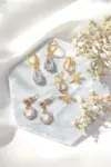 "Gold Bee" | 24K Bee Hoop Earrings