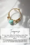 "Marquise" | 18K Natural Crystals Hand Wired Adjustable Ring