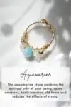 "Marquise" | 18K Natural Crystals Hand Wired Adjustable Ring