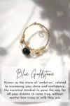 "Marquise" | 18K Natural Crystals Hand Wired Adjustable Ring