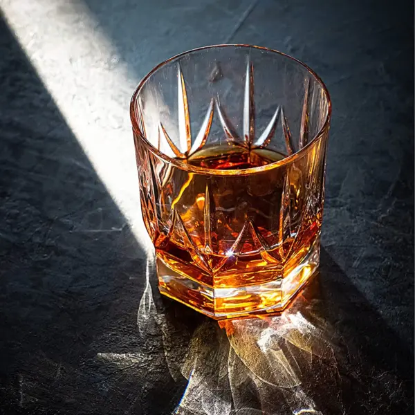 Whiskey Stones & Crystal Glass Gift Set - Imperial Tumbler (12oz)