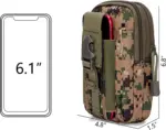 Tactical MOLLE Pouch & Waist Bag for Hiking & Outdoor Activities