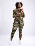 JupiterGear Athletic Zip-Up Crop Hoodie Jacket