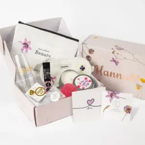 Bridal shower gift, Bridesmaids gift box, Natural spa gift set