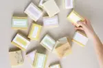Set of 6 Handmade cold process ,Natural Soap Bars in gift Set box