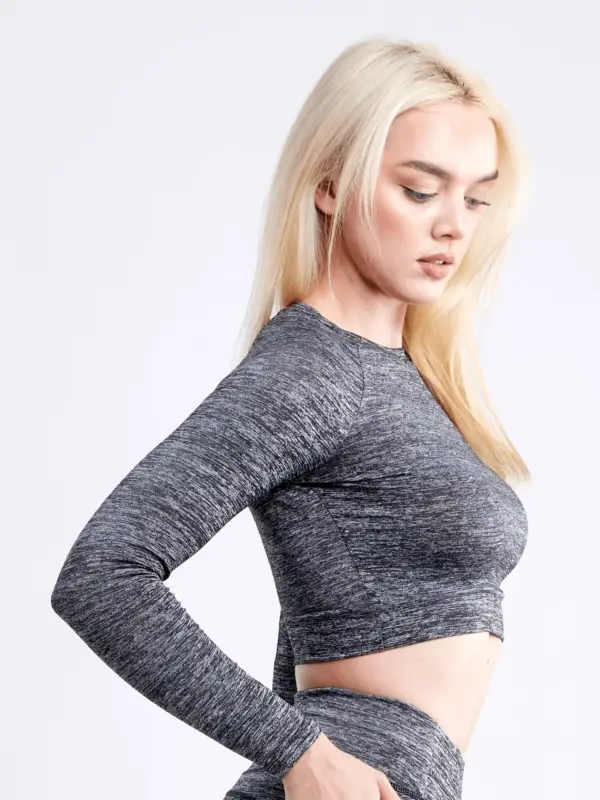 JupiterGear Long-Sleeve Crop Top