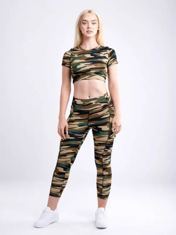 JupiterGear Short-Sleeve Crop Top