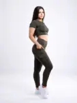 JupiterGear Short-Sleeve Crop Top