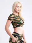 JupiterGear Short-Sleeve Crop Top