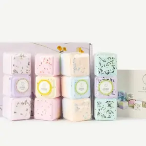 Shower Steamers, Set of 12 big fizzies, Cheer up Gift Set, Relaxing Gift Box