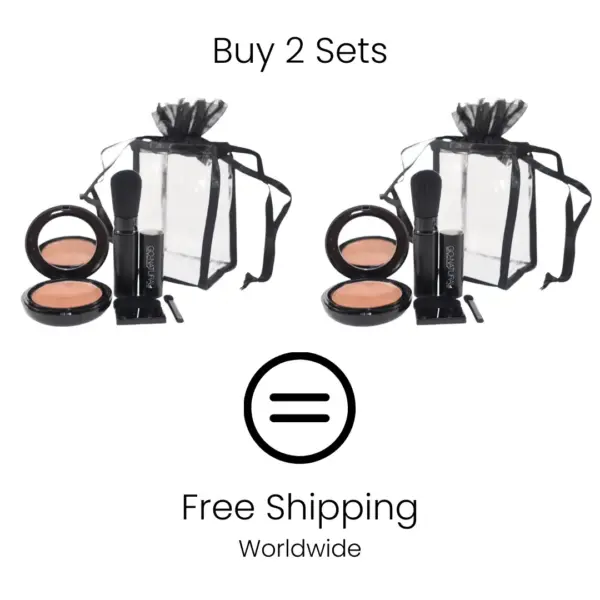 GO NATURAL ALL-IN-ONE Powder - Travel Gift Set