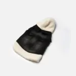 Denim Dog Jacket with Sherpa Lining