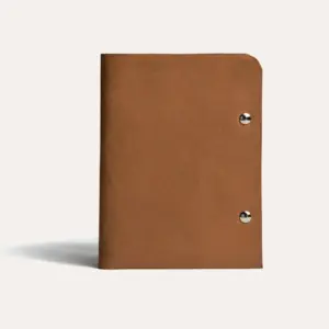 Unstitched Leather Twofold Wallet