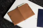 Unstitched Leather Twofold Wallet