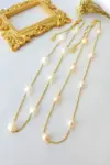 "Brunella" | 24K Baroque Freshwater Pearl Choker
