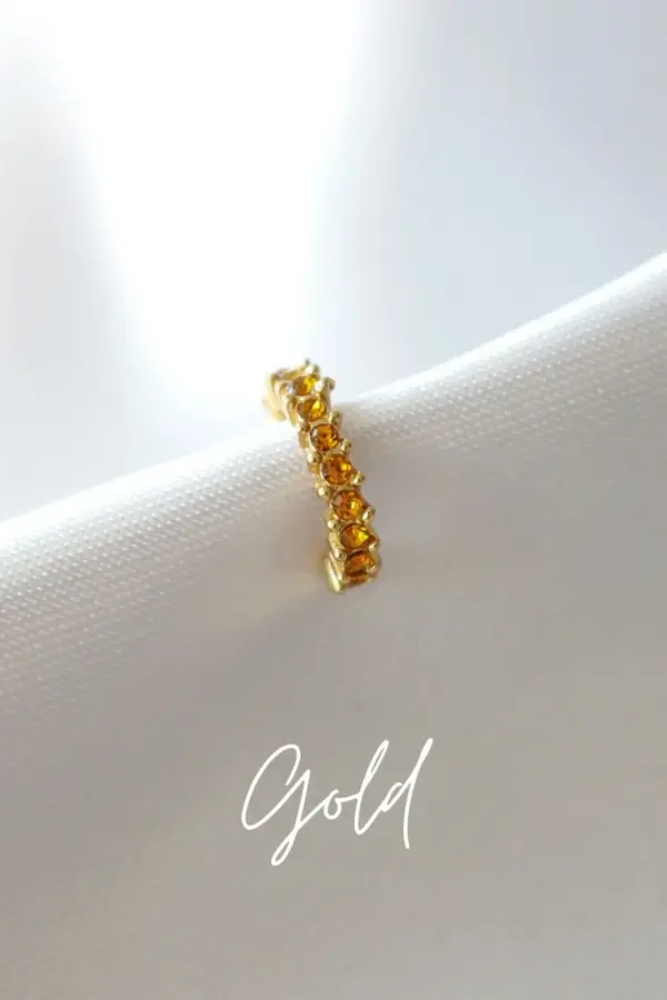 "Rainbow Dust" | 18K Ear Cuff ( 1 piece )
