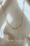 "Mermaid Vibes" | 18K Crystals Chain Choker