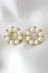 "Baroque Pearls" | 18K Stud Earrings