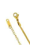 18K Flat Chain Choker