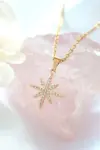 24K Polaris Star Necklace