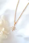 24K Polaris Star Necklace