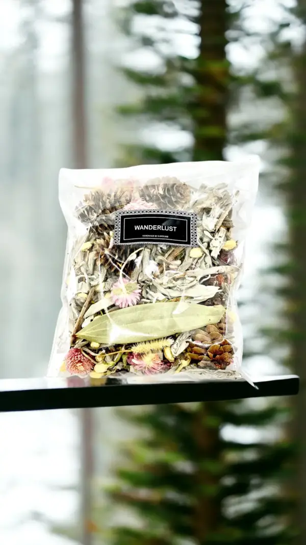 Wanderlust, Wildflower & Sage, Naturally Scented, Loose Dried Flowers, Flower Confetti, Potpourri, 2 oz