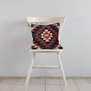 Kilim Handwoven Coffee Bean Cushion Cover