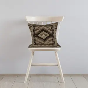 Kilim Handwoven Clay Creek Cushion Cover