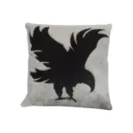 Cowhide Leather Moon Mist Cushion Cover