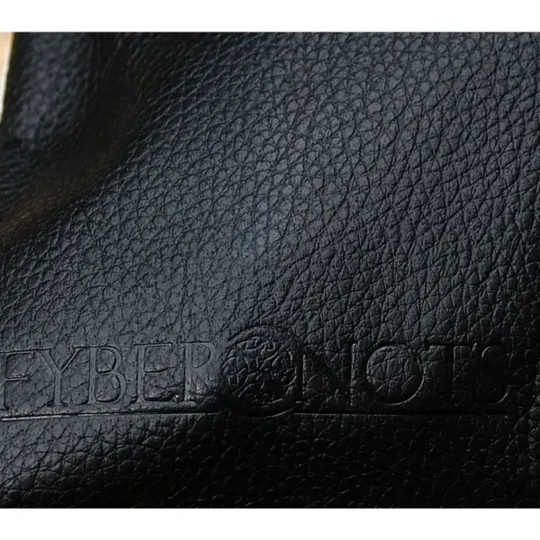 Cowhide Leather Moon Mist Cushion Cover
