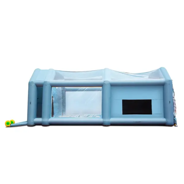 VEVOR Inflatable Paint Booth, 33x20x13ft Inflatable Spray Booth, High Powerful 950W+1100W Blowers Spray Booth Tent, Car Paint Tent Air Filter System for Car Parking Tent Workstation Motorcycle Garage