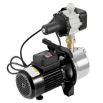 VEVOR Shallow Well Pump, 1HP 115V, 1200 GPH 145 ft Head, Portable Stainless Steel Sprinkler Booster Jet Pumps with Automatic Controller for Garden Lawn Irrigation system, Water Transfer