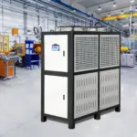 VEVOR Water Chiller 15Ton, Capacity Industrial Chiller 15Hp, Air-Cooled Water Chiller, Finned Condenser, with Micro-Computer Control, Stainless Steel Water Tank Chiller Machine for Cooling Water