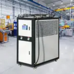 VEVOR Water Chiller 6Ton Capacity, Industrial Chiller 6Hp, Air-Cooled Water Chiller, Finned Condenser, with Micro-Computer Control, Stainless Steel Water Tank Chiller Machine for Cooling Water