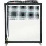 VEVOR Water Chiller 6Ton Capacity, Industrial Chiller 6Hp, Air-Cooled Water Chiller, Finned Condenser, with Micro-Computer Control, Stainless Steel Water Tank Chiller Machine for Cooling Water
