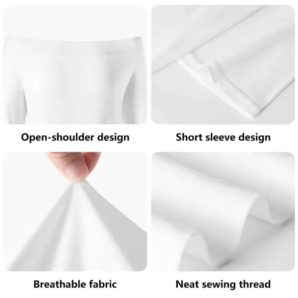 Womens Off The Shoulder Office Lady Dress