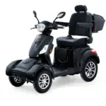 VEVOR Heavy Duty 4-Wheel Mobility Scooters for Seniors & Adults 500lbs Capacity - 31 Miles 3-Speed Long Range, 800W All Terrain Electric Recreational Scooter Wheelchair with 25 Max Climbing Capacity