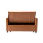 51" Convertible Sleeper Bed, Adjustable Oversized Armchair with Dual USB Ports for Small Space