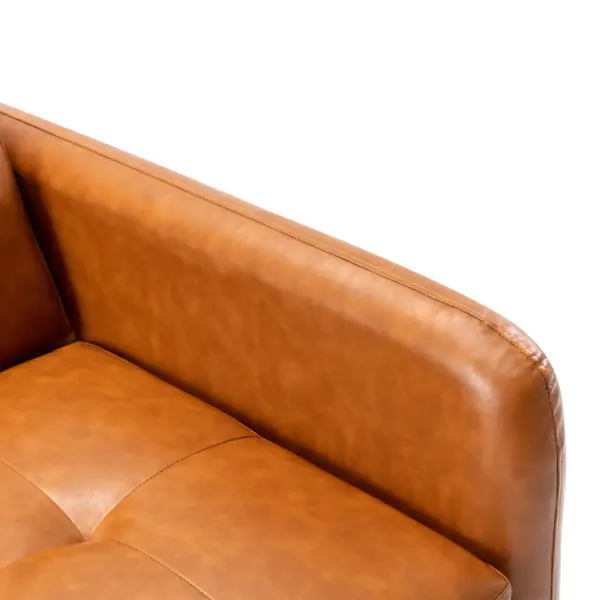 51" Convertible Sleeper Bed, Adjustable Oversized Armchair with Dual USB Ports for Small Space