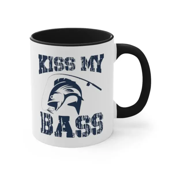 Elevate Your Morning Routine with Our Kiss My Bass Accent Coffee Mug