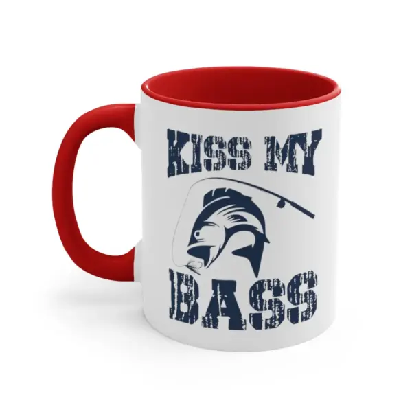 Elevate Your Morning Routine with Our Kiss My Bass Accent Coffee Mug
