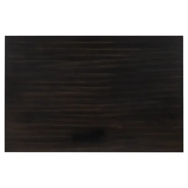 Rustic Wooden Counter Height Dining Table for Small Places, Espresso
