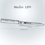 Naito 150 - Petty Knife 150mm blade